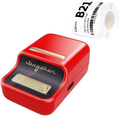 Drukarka etykiet Niimbot B21S Red Drukarka etykiet Niimbot B21S Red