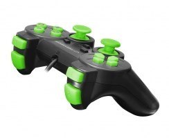 Gamepad kontroler Esperanza TROOPER EGG107G (PC, PS3; kolor czarno-zielony) Esperanza