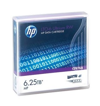 HPE LTO-6 Ultrium 6.25TB RW Data Tape High Peak