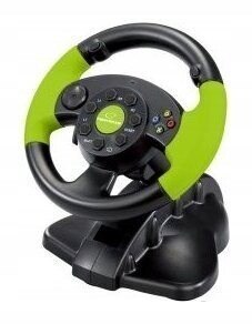 Kierownica Esperanza EG104 (PC, Xbox 360; kolor czarno-zielony) Esperanza Kierownica Esperanza EG104 (PC, Xbox 360; kolor czarno-zielony) Esperanza