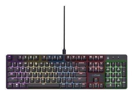 Klawiatura gamingowa Trust GXT 871 ZORA WIRELESS US Trust Klawiatura gamingowa Trust GXT 871 ZORA WIRELESS US Trust