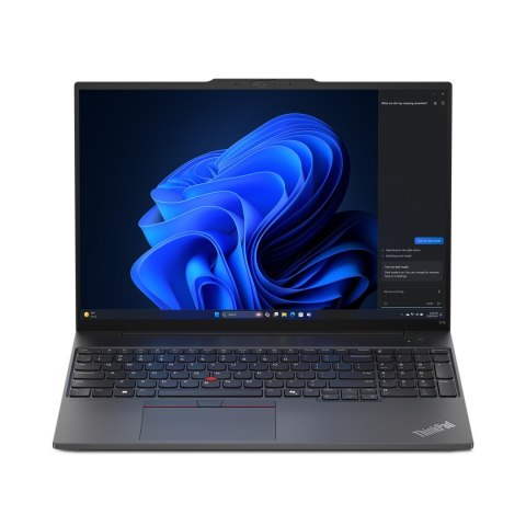 Lenovo ThinkPad E16 G2 Core Ultra 5 125U 16.0"WUXGA IPS 300nits AG 16GB DDR5 SSD512 Arc 57Wh W11Pro 3Y OnSite Graphite Black Lenovo