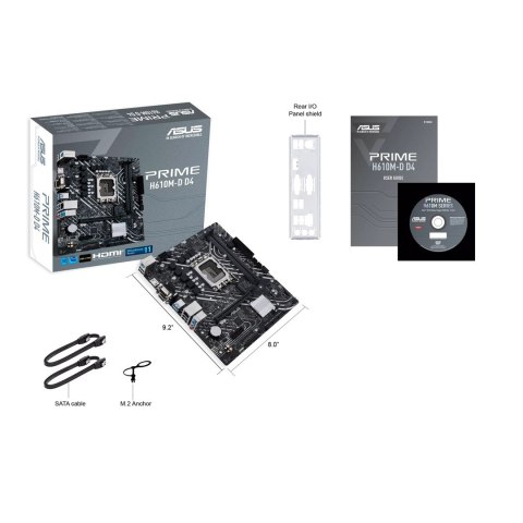 Płyta główna ASUS PRIME H610M-D D4 (WYPRZEDAŻ) Płyta główna ASUS PRIME H610M-D D4 (WYPRZEDAŻ)