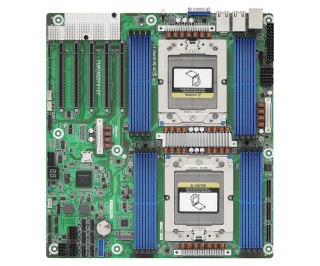 Płyta główna AsRock TURIN2D16-2T 2x SP5 AND Epyc 9004/9005 Soc (16x DIMM, 2x MCIO, up to 16xSATA, 1xM.2, 2x10Gbe, IMPI EEB ) Asrock