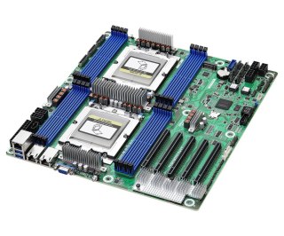 Płyta główna AsRock TURIN2D16-2T 2x SP5 AND Epyc 9004/9005 Soc (16x DIMM, 2x MCIO, up to 16xSATA, 1xM.2, 2x10Gbe, IMPI EEB ) Asrock