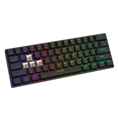 SAVIO KLAWIATURA MECHANICZNA BLACKOUT X2 OUTEMU PEACH SILENT HOT SWAP SAVIO