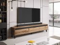 Cama MEBLE Szafka RTV NORD 185cm dąb wotan/antracyt