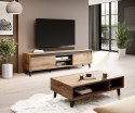 Cama MEBLE Szafka RTV NORD II 170cm dąb wotan/antracyt