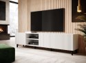 Cama MEBLE Szafka RTV PAFOS 200x40x52 biały mat