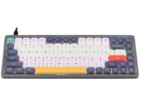 TRACER KLAWIATURA FINA 84 GREY OUTEMU RED SWITCH Tracer