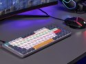 TRACER KLAWIATURA FINA 84 GREY OUTEMU RED SWITCH Tracer
