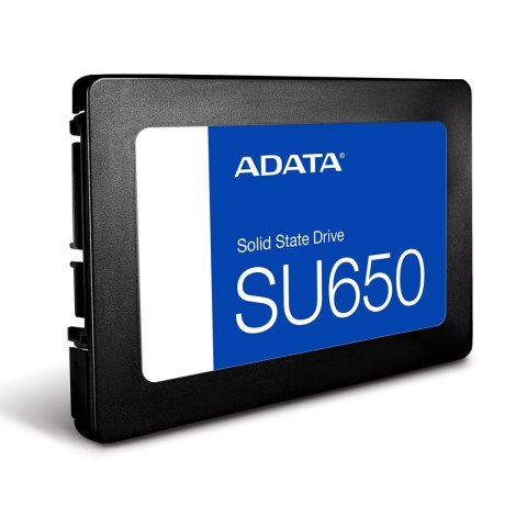 ADATA Dysk SSD ADATA Ultimate SU650 512GB 2,5" SATA III ADATA Dysk SSD ADATA Ultimate SU650 512GB 2,5" SATA III