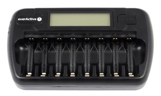 EverActive EVERACTIVE ŁADOWARKA PROCESOROWA AAA/AA, 8 W PEŁNI NIEZALEŻNYCH KANAŁÓW, ŁADOWANIE, ODŚWIEŻANIE, ADAPTER 12V W ZEST. NC-800