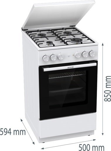 Gorenje Kuchnia GORENJE GK5A22WH Gorenje Kuchnia GORENJE GK5A22WH
