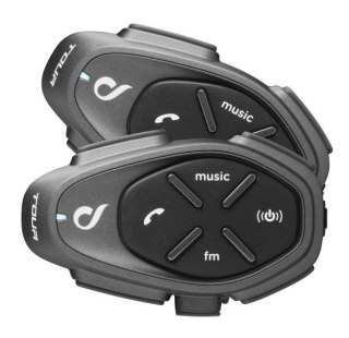 INTERPHONE Intercom motocyklowy INTERPHONE TOUR HD, komplet na 2 kaski