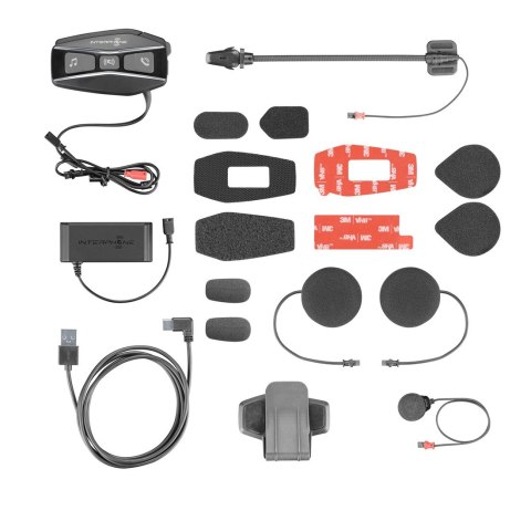 INTERPHONE Intercom motocyklowy INTERPHONE U-COM 16, komplet na 1 kask INTERPHONE Intercom motocyklowy INTERPHONE U-COM 16, komplet na 1 kask