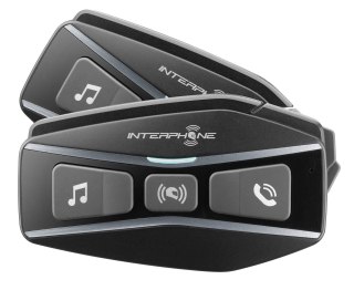 INTERPHONE Intercom motocyklowy INTERPHONE U-COM 16, komplet na 2 kaski