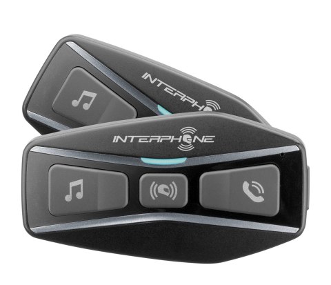 INTERPHONE Intercom motocyklowy INTERPHONE U-COM 4, komplet na 2 kaski INTERPHONE Intercom motocyklowy INTERPHONE U-COM 4, komplet na 2 kaski