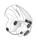 INTERPHONE Intercom motocyklowy INTERPHONE U-COM 4, komplet na 2 kaski