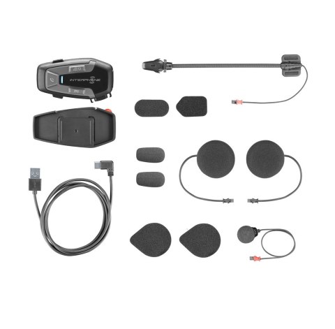 INTERPHONE Intercom motocyklowy INTERPHONE U-COM 6R, komplet na 1 kask INTERPHONE Intercom motocyklowy INTERPHONE U-COM 6R, komplet na 1 kask