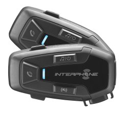 INTERPHONE Interkom motocyklowy INTERPHONE U-COM 7R, komplet na 2 kaski