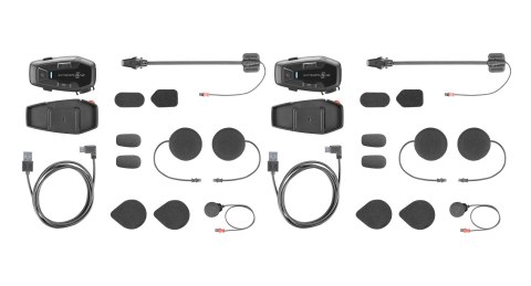 INTERPHONE Intercom motocyklowy INTERPHONE U-COM 7R, komplet na 2 kaski INTERPHONE Intercom motocyklowy INTERPHONE U-COM 7R, komplet na 2 kaski