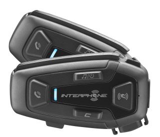 INTERPHONE Intercom motocyklowy INTERPHONE U-COM 8R, komplet na 2 kaski