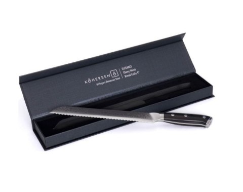 KOHERSEN Nóż do chleba Bread Kohersen Elegance Ebony Wood 22,9cm KOHERSEN Nóż do chleba Bread Kohersen Elegance Ebony Wood 22,9cm