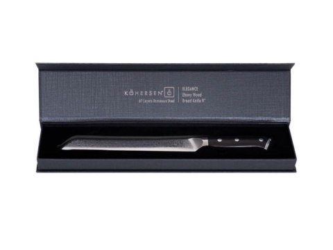 KOHERSEN Nóż do chleba Bread Kohersen Elegance Ebony Wood 22,9cm KOHERSEN Nóż do chleba Bread Kohersen Elegance Ebony Wood 22,9cm