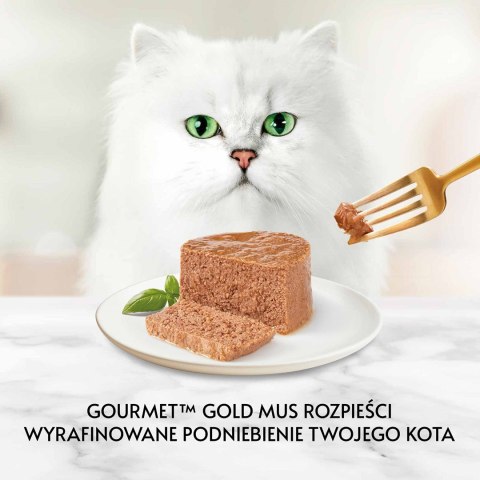 PURINA NESTLE PURINA Gourmet Gold Mus z kurczakiem - mokra karma dla kota - 85g PURINA NESTLE PURINA Gourmet Gold Mus z kurczakiem - mokra karma dla kota - 85g