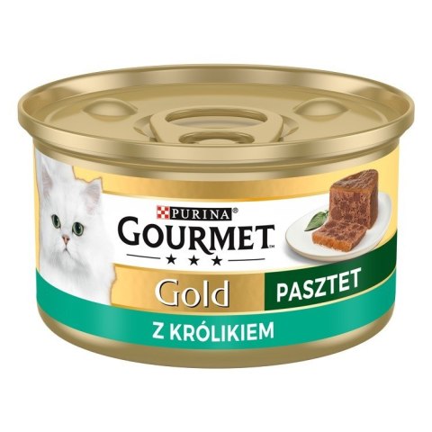 PURINA NESTLE Purina Gourmet Gold królik - mokra karma dla kota - 85 g PURINA NESTLE Purina Gourmet Gold królik - mokra karma dla kota - 85 g