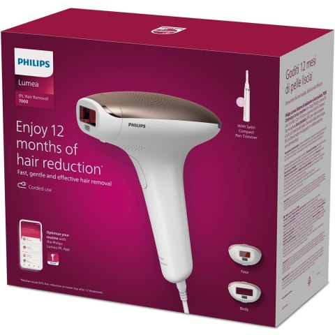 Philips Depilator PHILIPS Lumea Advanced IPL BRI921/00 + Trymer Wbudowany filtr UV Philips Depilator PHILIPS Lumea Advanced IPL BRI921/00 + Trymer Wbudowany filtr UV