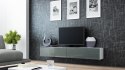 Cama MEBLE Szafka RTV VIGO '180' 30/180/40 biały/szary połysk