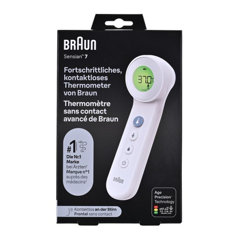 Termometr bezdotykowy Braun Age Precision BNT400 (Bezdotykowy, Pomiar kontaktowy; kolor biały) Termometr bezdotykowy Braun Age Precision BNT400 (Bezdotykowy, Pomiar kontaktowy; kolor biały)