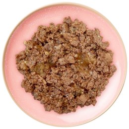 Wiejska zagroda Wiejska Zagroda Karma mokra dla kota Wołowina z cielęciną i kocimiętką (dorosły) 100g (12 szt/op)