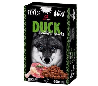 Alpha spirit Alpha Spirit Naturals przysmak dla psa kaczka 80g