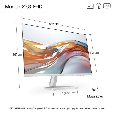 Hewlett-Packard MONITOR HP LED IPS 23,8" 524sw (94C21E9) Hewlett-Packard MONITOR HP LED IPS 23,8" 524sw (94C21E9)