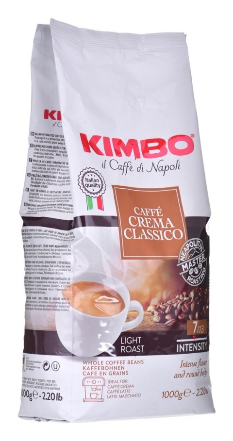 KIMBO Kawa Kimbo Caffe Crema Classico 1 kg ziarnista KIMBO Kawa Kimbo Caffe Crema Classico 1 kg ziarnista