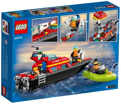 Lego LEGO City 60373 Łódź strażacka