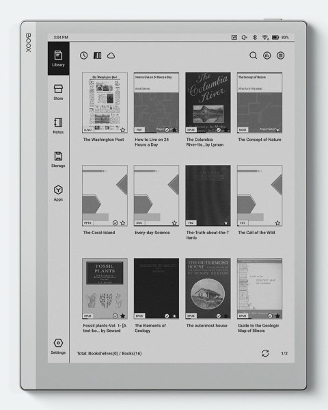 ONYX Ebook Onyx Boox Go 10,3" Carta 1200 64GB Wi-Fi Grey ONYX Ebook Onyx Boox Go 10,3" Carta 1200 64GB Wi-Fi Grey