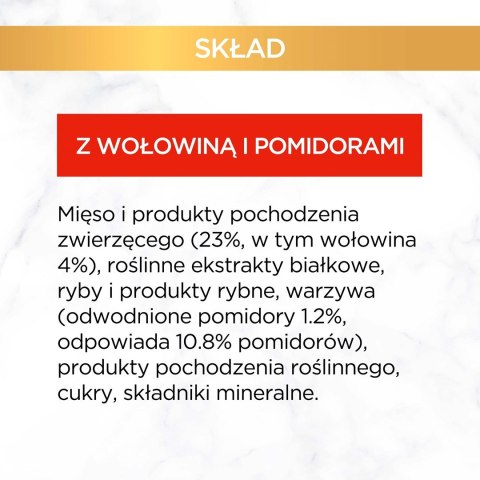 PURINA NESTLE Gourmet Gold Savoury Cake wołowina z pomidorami - mokra karma dla kota - 85 g PURINA NESTLE Gourmet Gold Savoury Cake wołowina z pomidorami - mokra karma dla kota - 85 g