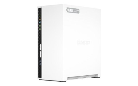 QNAP Qnap TS-233, Tower, 2 x 2.5"/3.5" SATA, ARM 2.0GHz Quad core, 2GB, 1 x 1GbE, External adapter (PSU) QNAP Qnap TS-233, Tower, 2 x 2.5"/3.5" SATA, ARM 2.0GHz Quad core, 2GB, 1 x 1GbE, External adapter (PSU)