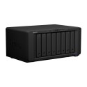Synology NAS Synology DS1821+; Tower; 8x (3.5"/2.5" SATA HDD/SSD); AMD Ryzen V1500B;,4 GB DDR4 (max. 32GB),4 x 1GbE RJ-45