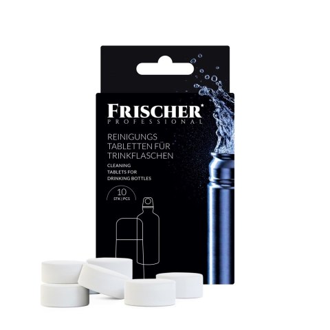 Tabletki do czyszczenia butelek i termosów Frischer 10szt Tabletki do czyszczenia butelek i termosów Frischer 10szt