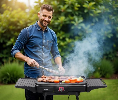 ELDOM ELDOM GRILL ELEKTRYCZNY WOLNOSTOJĄCY 2W1 ELDOM ELDOM GRILL ELEKTRYCZNY WOLNOSTOJĄCY 2W1