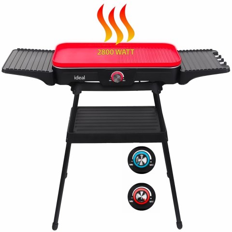 ELDOM ELDOM GRILL ELEKTRYCZNY WOLNOSTOJĄCY 2W1 ELDOM ELDOM GRILL ELEKTRYCZNY WOLNOSTOJĄCY 2W1