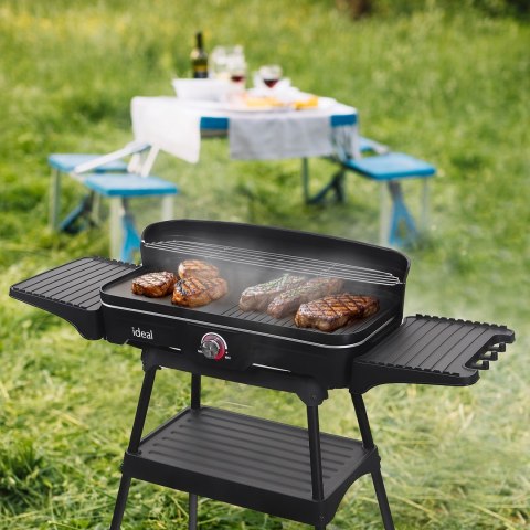 ELDOM ELDOM GRILL ELEKTRYCZNY WOLNOSTOJĄCY 2W1 ELDOM ELDOM GRILL ELEKTRYCZNY WOLNOSTOJĄCY 2W1