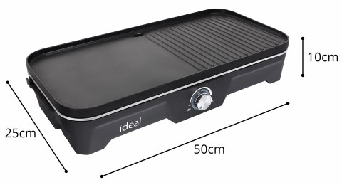 ELDOM ELDOM GRILL ELEKTRYCZNY WOLNOSTOJĄCY 2W1 ELDOM ELDOM GRILL ELEKTRYCZNY WOLNOSTOJĄCY 2W1