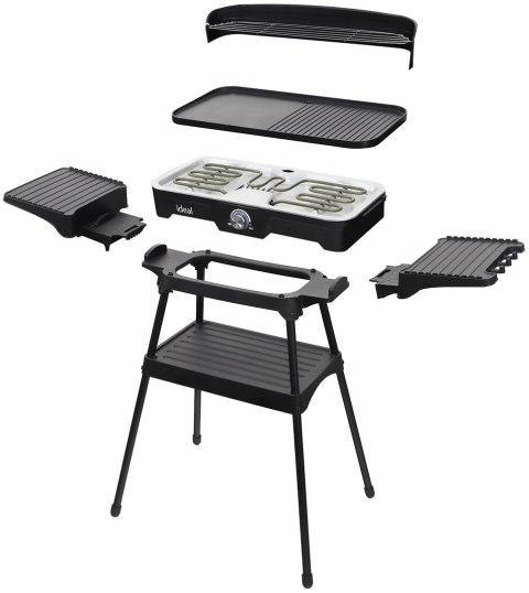 ELDOM ELDOM GRILL ELEKTRYCZNY WOLNOSTOJĄCY 2W1 ELDOM ELDOM GRILL ELEKTRYCZNY WOLNOSTOJĄCY 2W1