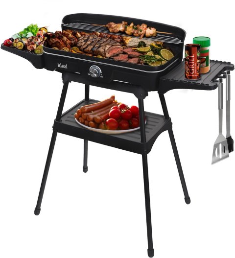 ELDOM ELDOM GRILL ELEKTRYCZNY WOLNOSTOJĄCY 2W1 ELDOM ELDOM GRILL ELEKTRYCZNY WOLNOSTOJĄCY 2W1